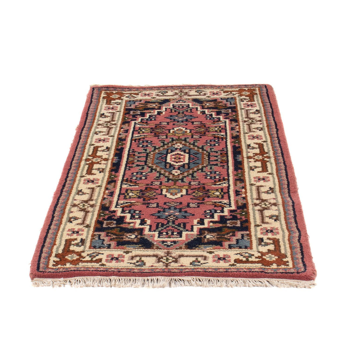 Tapis oriental - Bidjar - Indus - 140 x 70 cm - saumon