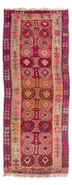 Kilim ancien Tapis 374x129cm
