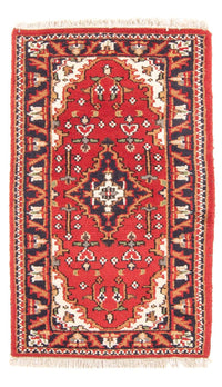 Tapis oriental - 140 x 70 cm - rouge