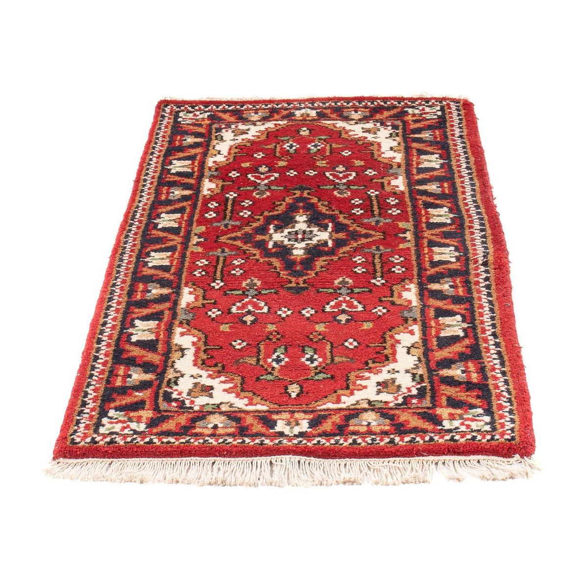 Tapis oriental - 140 x 70 cm - rouge