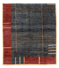Tapis Ziegler - Moderne carré  - 215 x 197 cm - bleu