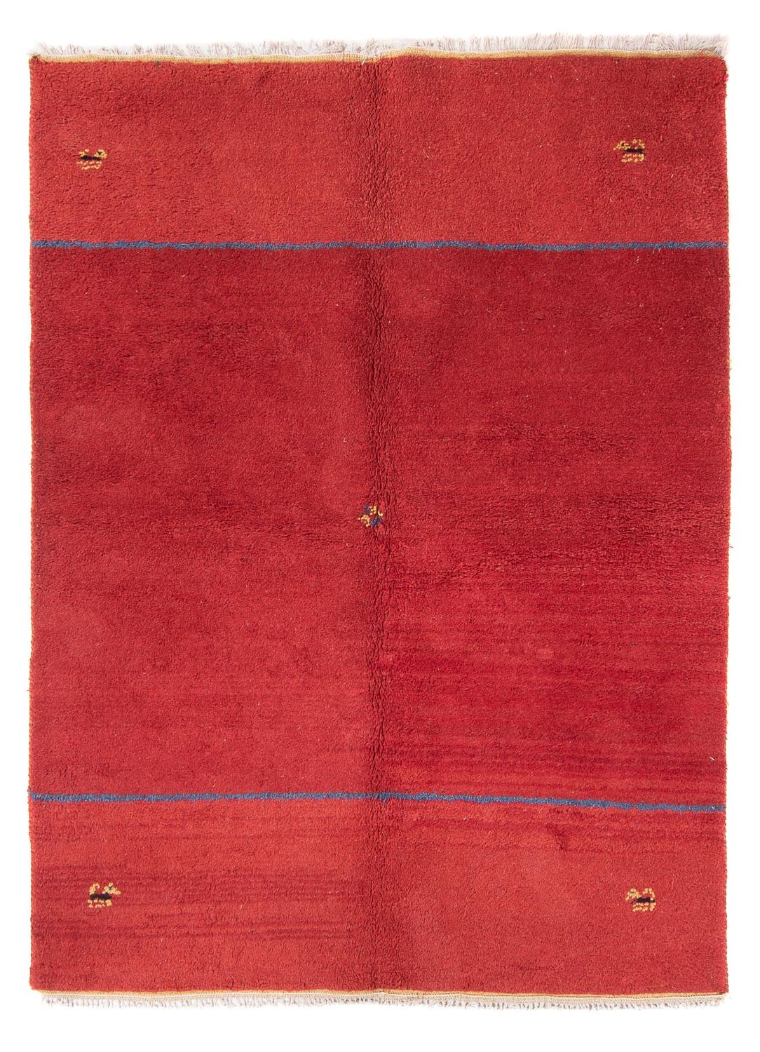 Tapis Gabbeh - Indus - 240 x 173 cm - rouge