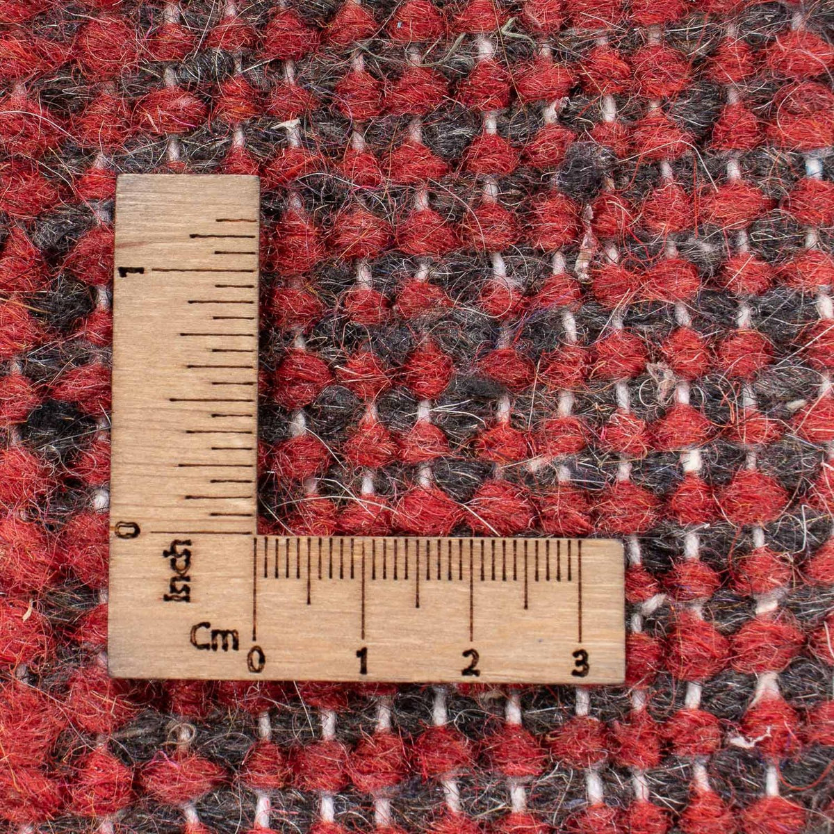 Tapis Gabbeh - Indus - 240 x 173 cm - rouge