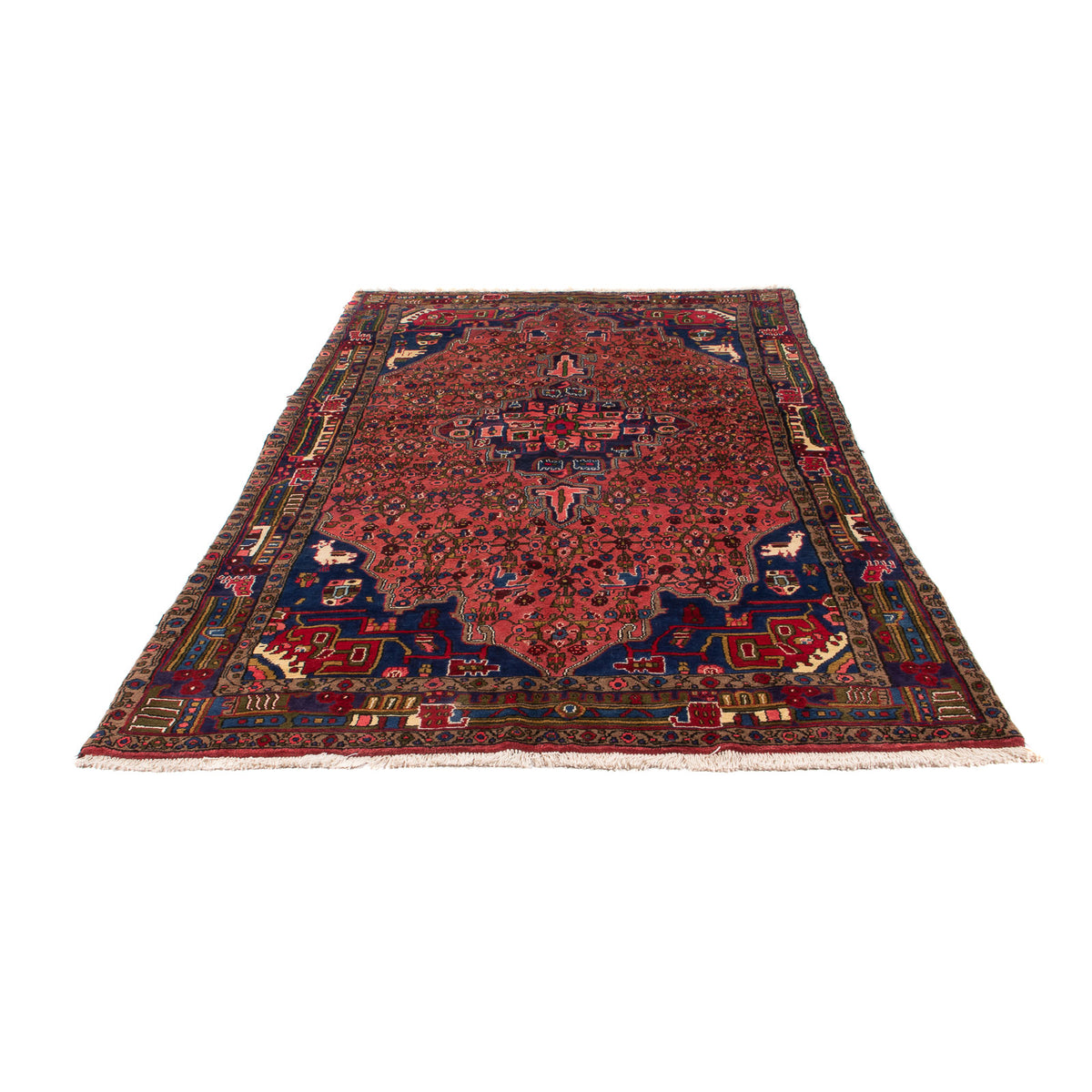 Tapis persan - Nomadic - 255 x 150 cm - rouge
