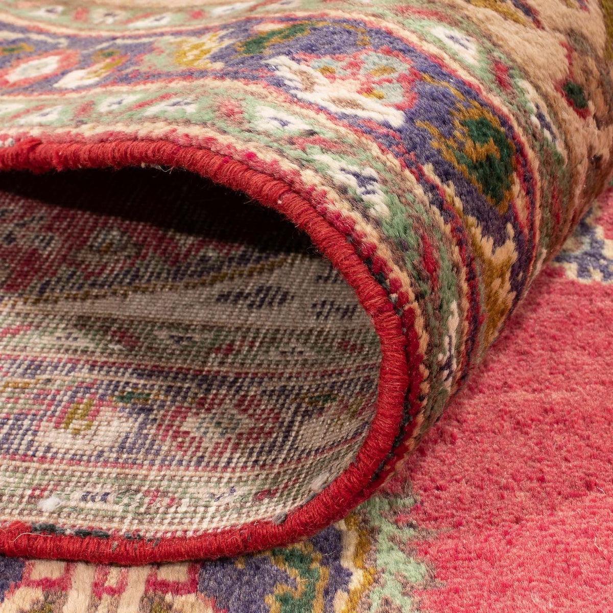 Tapis persan - Tabriz - 203 x 145 cm - rouge