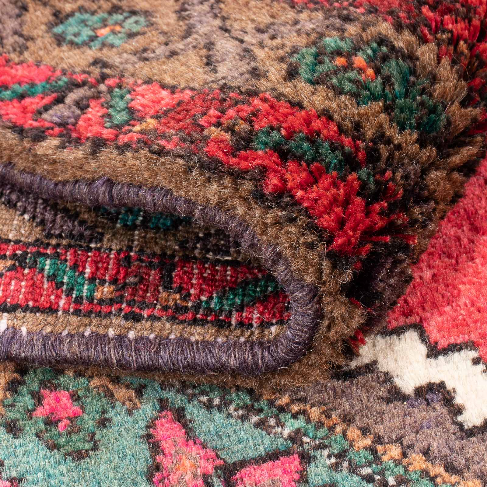 Tapis de couloir Tapis persan - Nomadic - 275 x 80 cm - terracotta