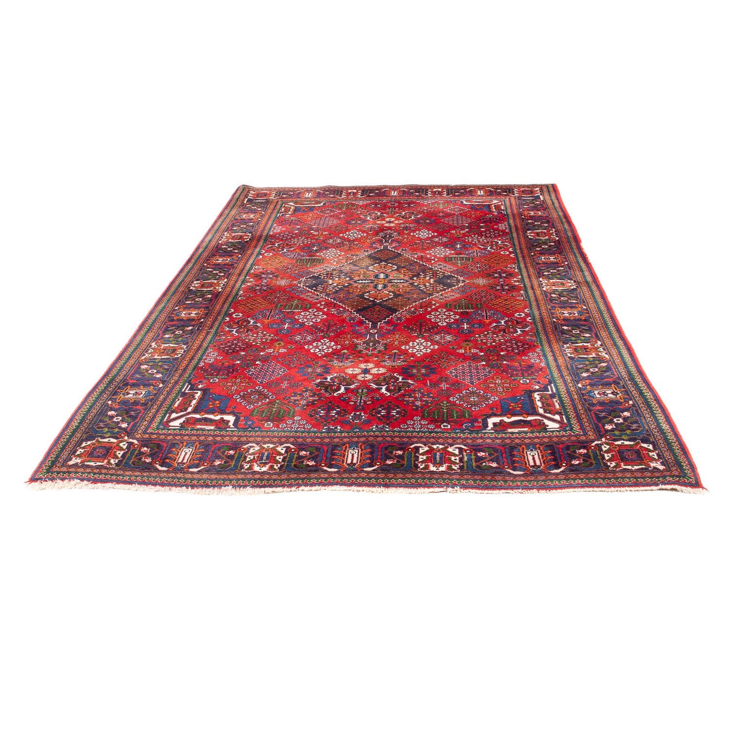 Tapis persan - Nomadic - 280 x 168 cm - rouge