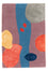 Tapis design - 90 x 60 cm - multicolore