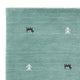 Tapis de couloir Tapis Gabbeh - Softy - 200 x 75 cm - bleu clair