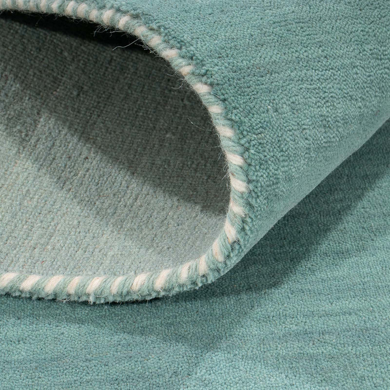 Tapis de couloir Tapis Gabbeh - Softy - 200 x 75 cm - bleu clair