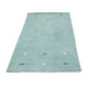 Tapis de couloir Tapis Gabbeh - Softy - 200 x 75 cm - bleu clair
