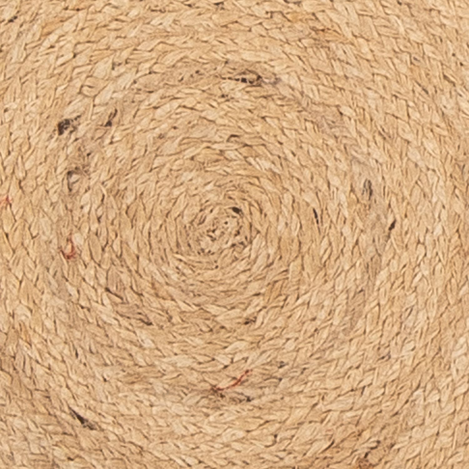 Tapis en sisal ronde  - 60 x 60 cm - multicolore