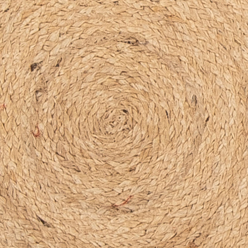 Tapis en sisal ronde  - 60 x 60 cm - multicolore