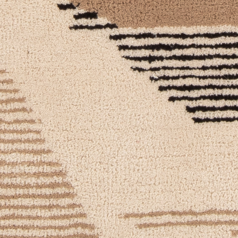 Tapis en laine - 90 x 60 cm - beige