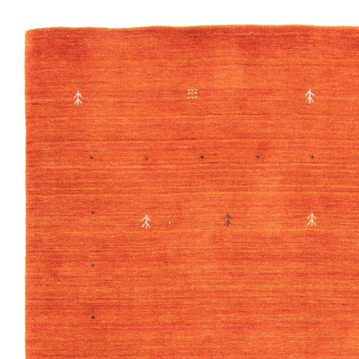 Tapis Gabbeh - Softy - 243 x 171 cm - terracotta