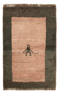 Tapis Gabbeh - Persan - 82 x 56 cm - beige