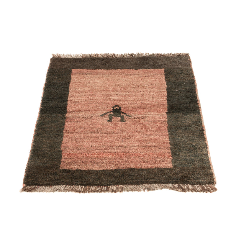 Tapis Gabbeh - Persan - 82 x 56 cm - beige