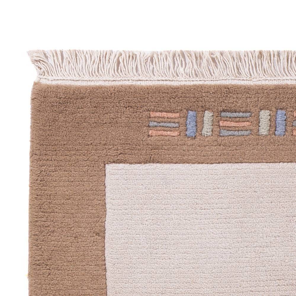 Tapis Népalais - 160 x 90 cm - crème