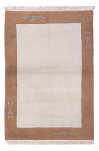 Tapis Népalais - 180 x 120 cm - crème