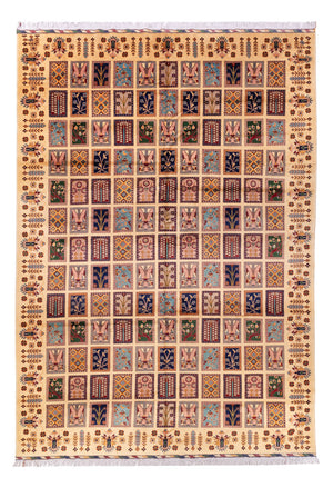 Tapis afghan - 360 x 248 cm - multicolore