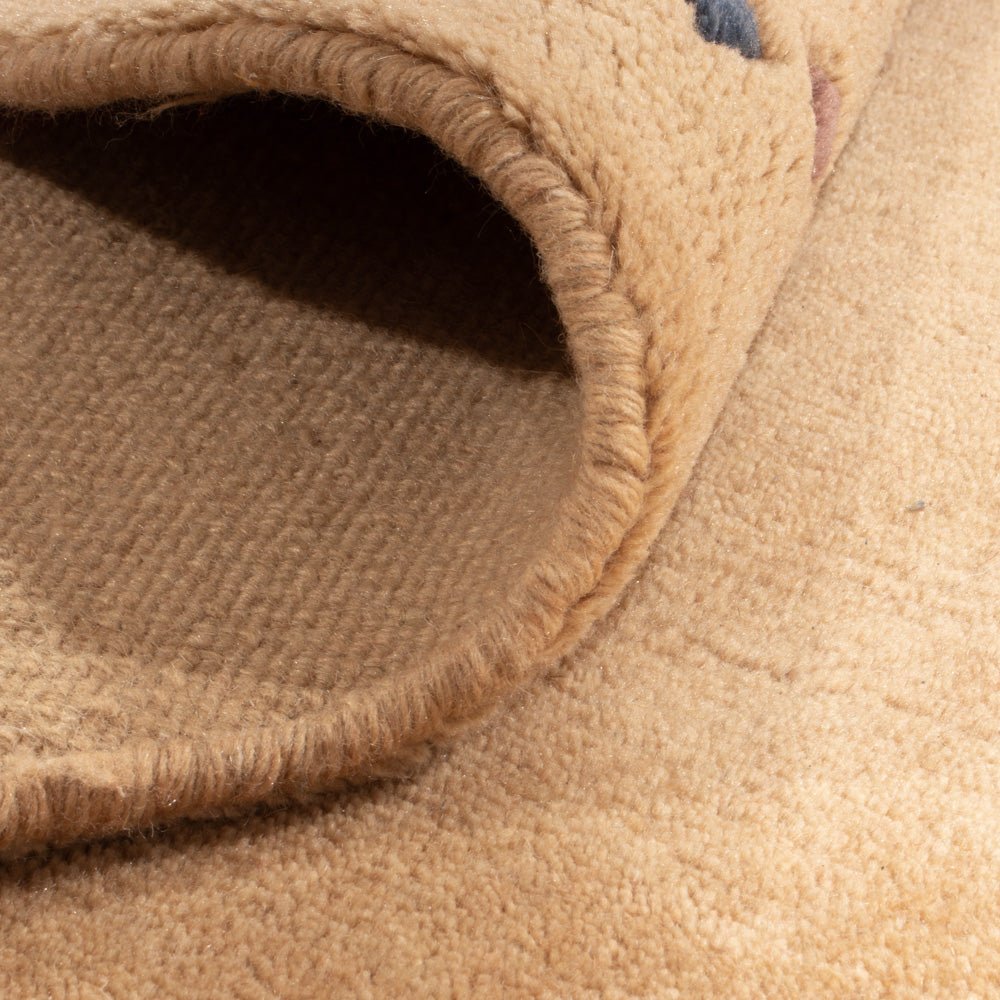 Tapis Népalais - 240 x 240 cm - beige