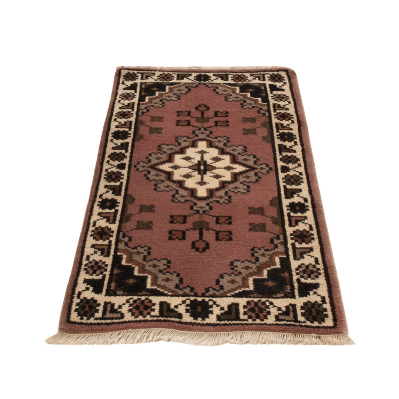 Tapis oriental - 120 x 60 cm - terracotta