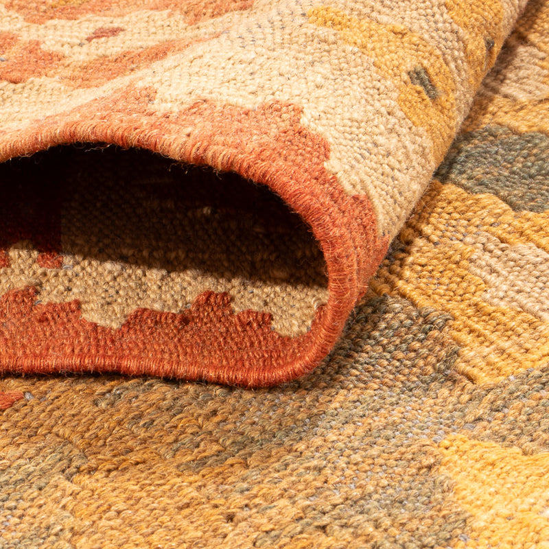 Tapis de couloir Tapis Kelim - Splash - 315 x 95 cm - multicolore