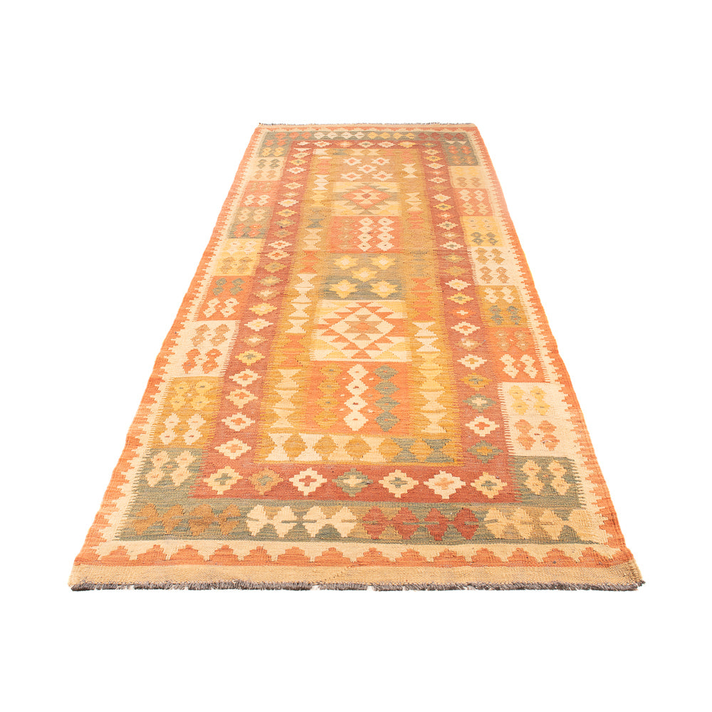 Tapis de couloir Tapis Kelim - Splash - 315 x 95 cm - multicolore