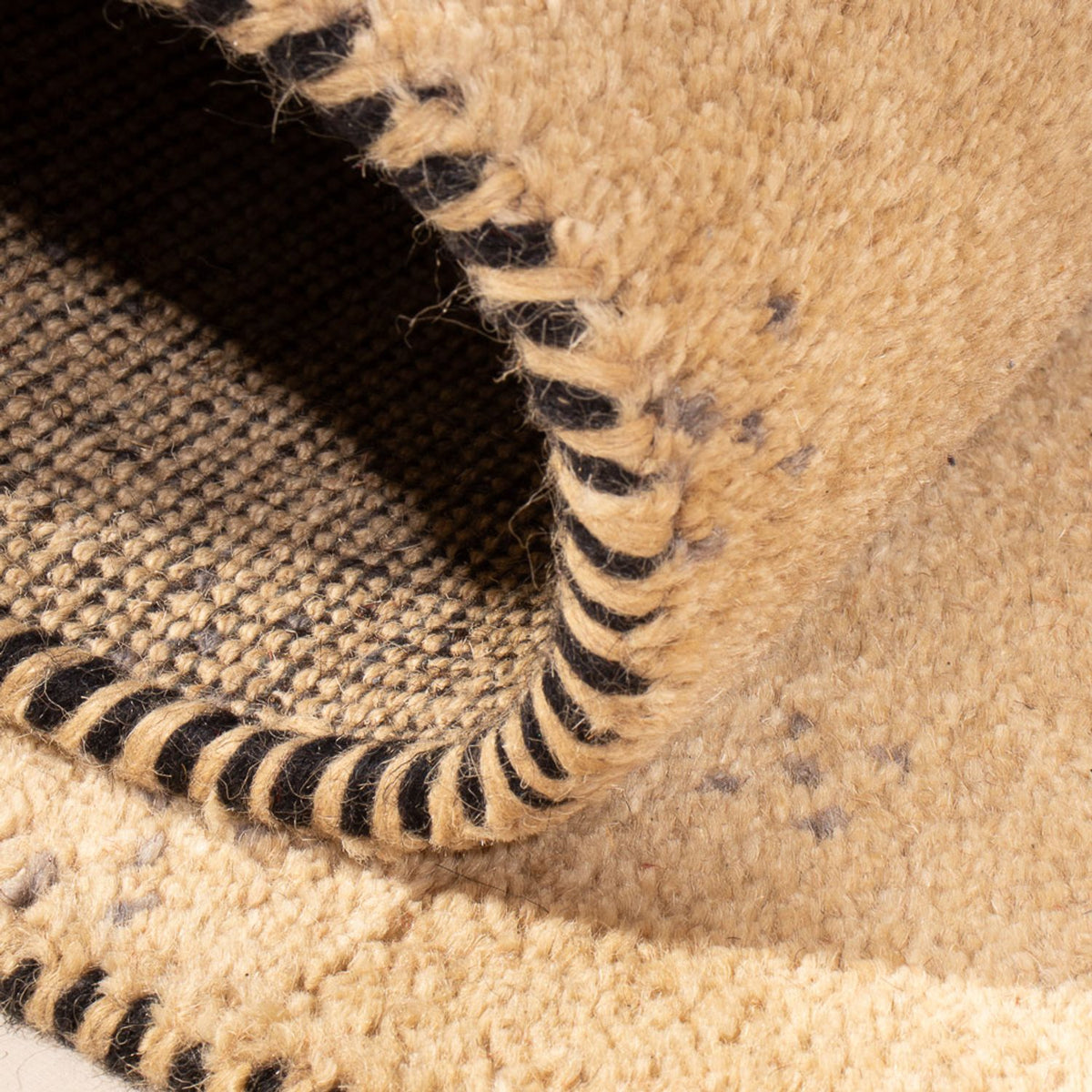 Tapis Gabbeh - Indus - 160 x 90 cm - beige