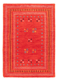 Tapis Gabbeh - Loribaft Softy - 90 x 60 cm - rouge