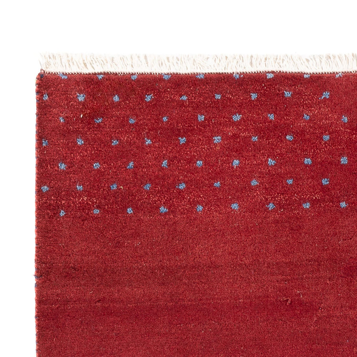 Tapis Gabbeh - Indus - 180 x 120 cm - rouge bordeaux