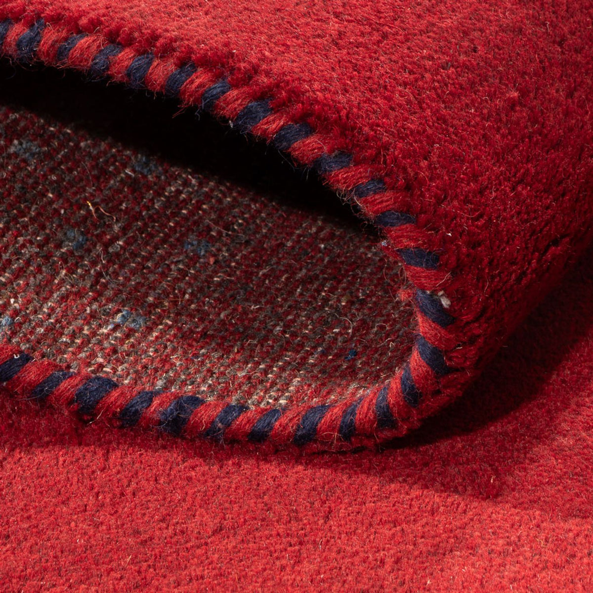 Tapis Gabbeh - Indus - 180 x 120 cm - rouge bordeaux