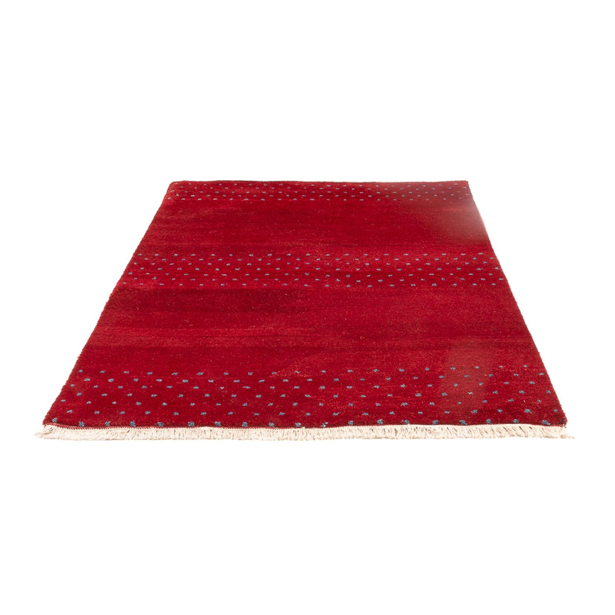 Tapis Gabbeh - Indus - 180 x 120 cm - rouge bordeaux