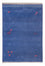 Tapis Gabbeh - Indus - 180 x 120 cm - bleu foncé