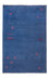 Tapis Gabbeh - Indus - 180 x 120 cm - bleu foncé