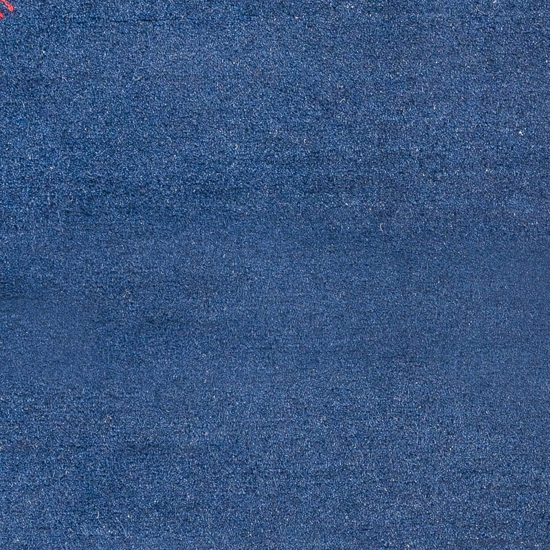 Tapis Gabbeh - Indus - 180 x 120 cm - bleu foncé