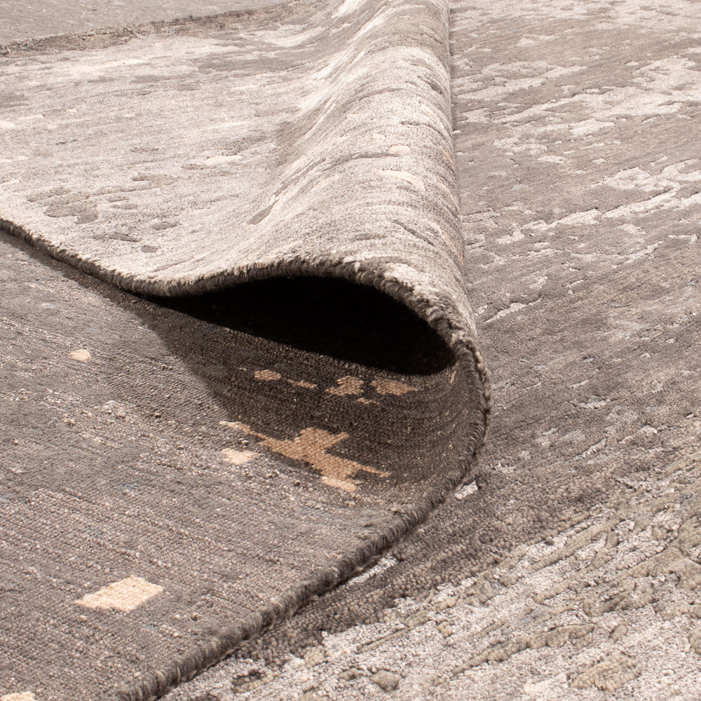 Tapis design - 300 x 250 cm - gris foncé