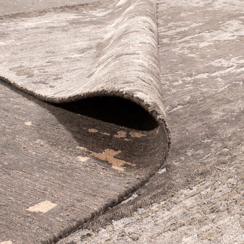 Tapis design - 300 x 250 cm - gris foncé