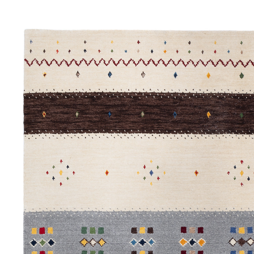 Tapis Gabbeh - Loribaft Softy - 240 x 170 cm - multicolore