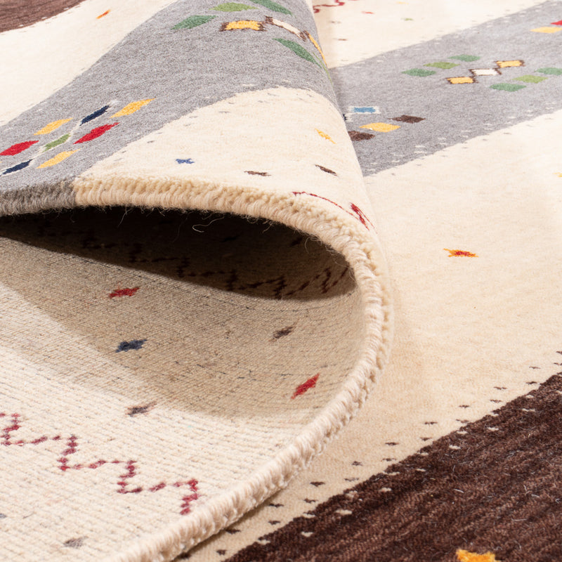 Tapis Gabbeh - Loribaft Softy - 240 x 170 cm - multicolore