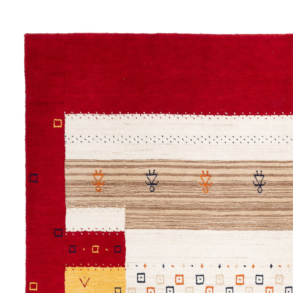 Tapis Gabbeh - Loribaft Softy - 240 x 170 cm - multicolore