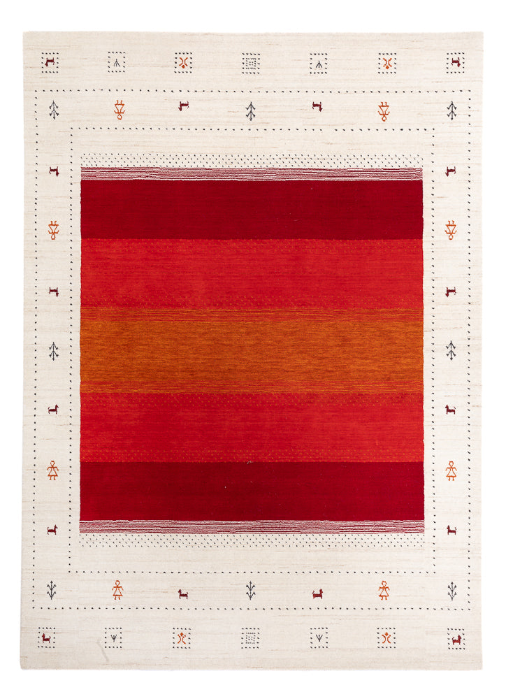 Tapis Gabbeh - Loribaft Softy - 240 x 170 cm - multicolore