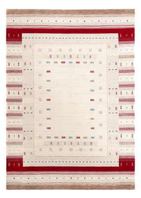 Tapis Gabbeh - Loribaft Softy - 240 x 170 cm - blanc naturel