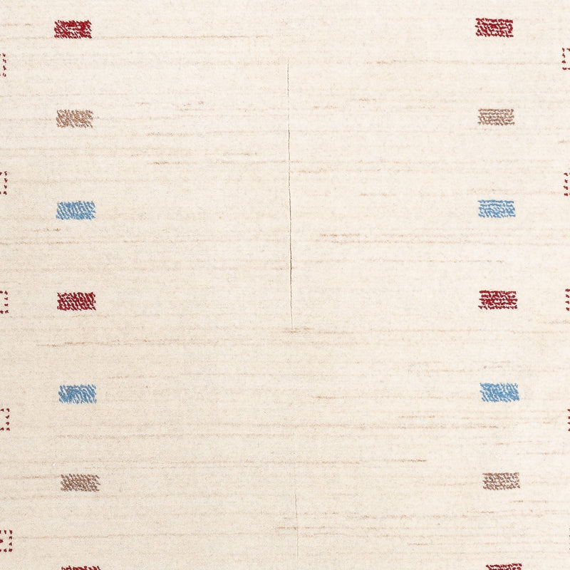 Tapis Gabbeh - Loribaft Softy - 240 x 170 cm - blanc naturel