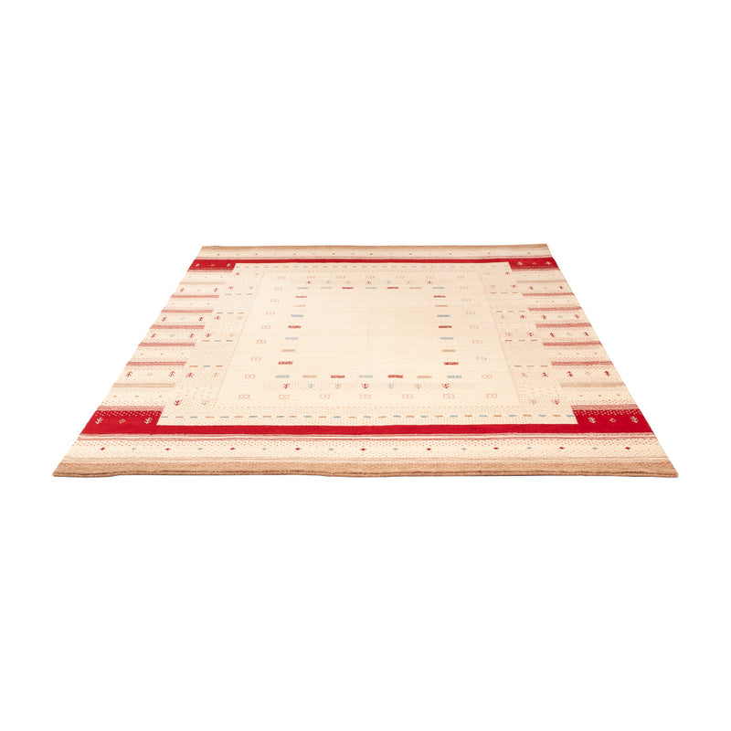 Tapis Gabbeh - Loribaft Softy - 240 x 170 cm - blanc naturel