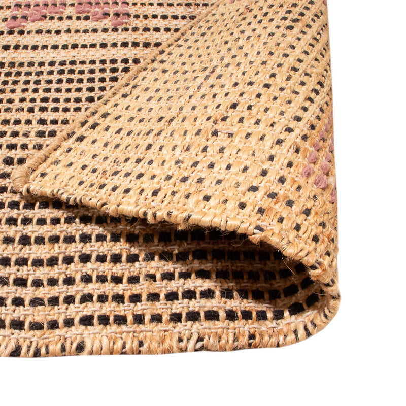 Tapis en sisal - 90 x 60 cm - beige foncé