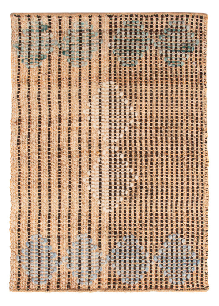 Tapis en jute - 200 x 140 cm - naturel