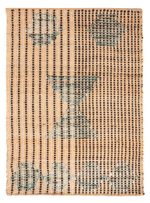 Tapis en jute - 200 x 140 cm - naturel