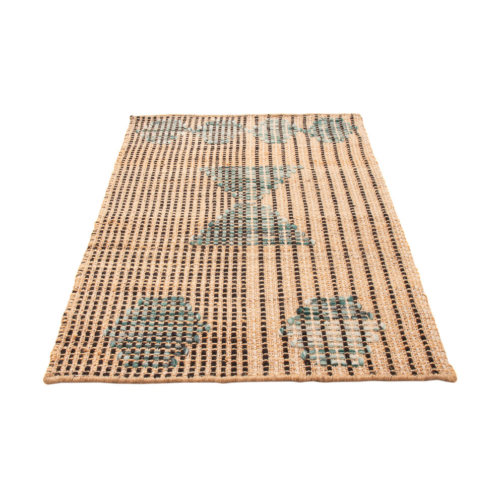 Tapis en sisal - 90 x 60 cm - beige foncé