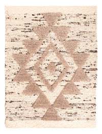 Tapis en laine - 90 x 60 cm - beige clair
